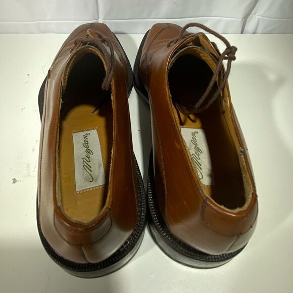 Mezlan Torello Men's Brown Leather Oxfords Shoes Size 10,5 M - Picture 2 of 7